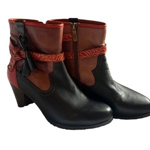 L’Artiste ankle boots size 36 Davinci leather